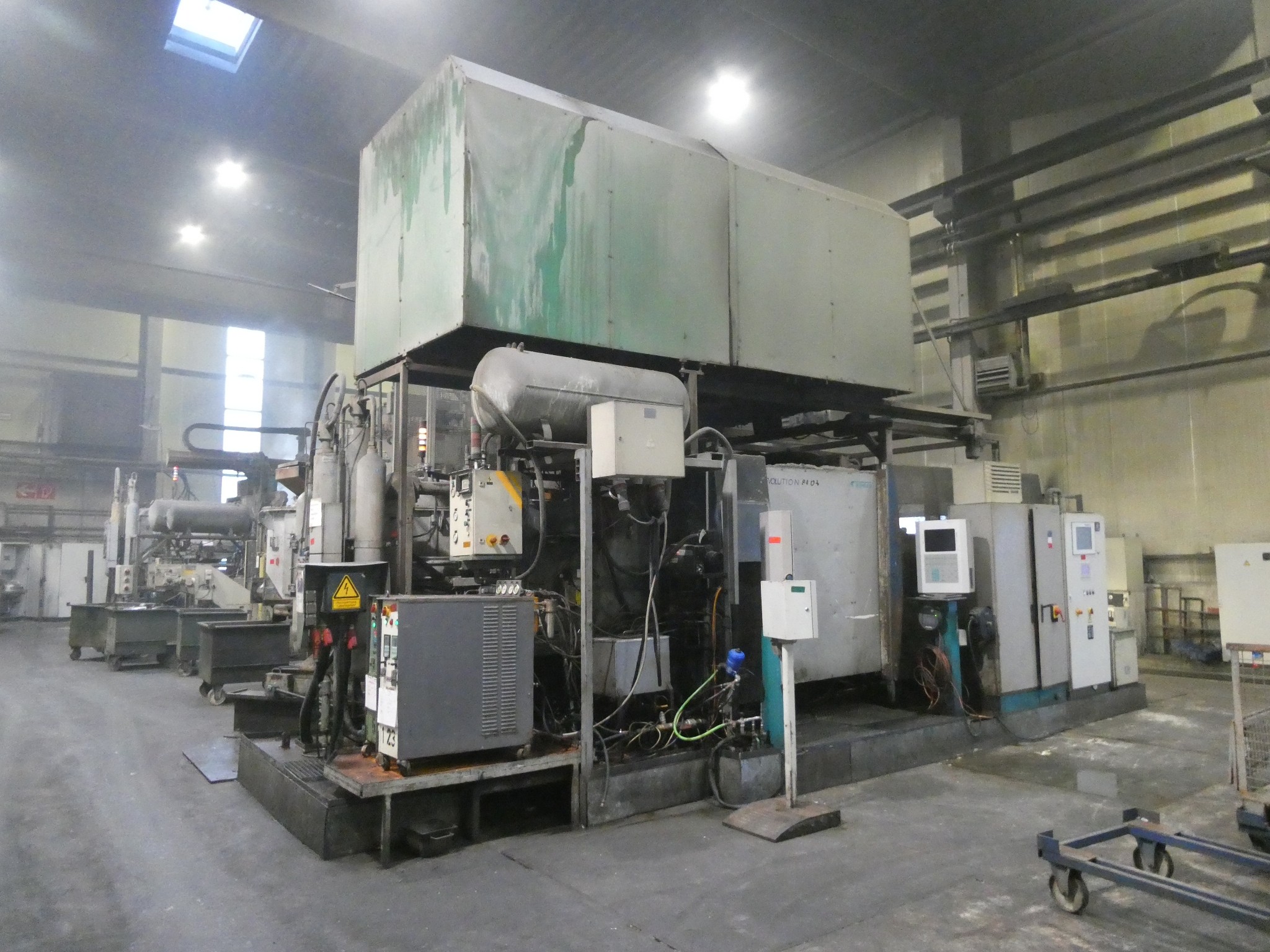 Block Druckgießzelle (DGA840-6) BÜHLER 840 t